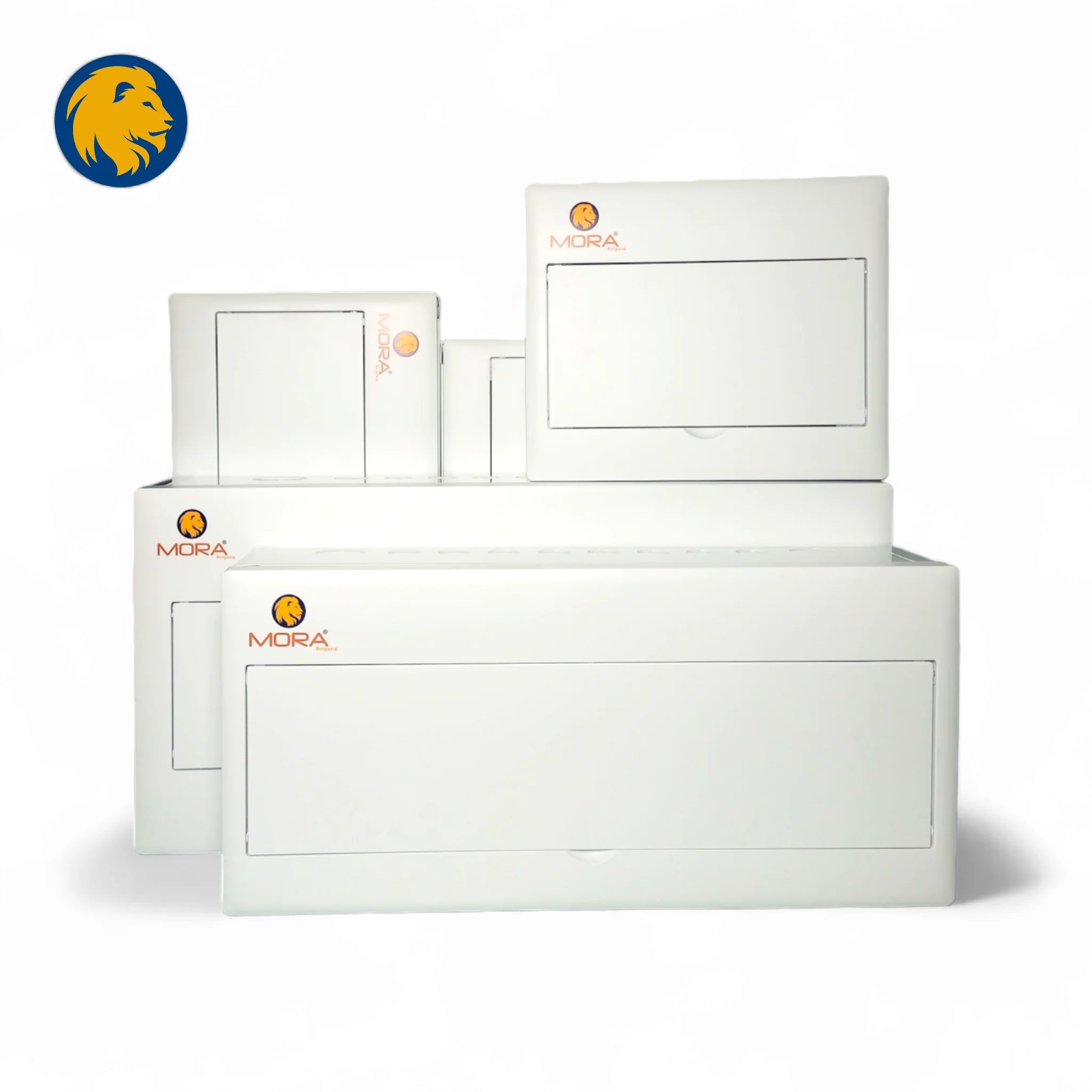 Mora Metal Base Distribution Box JXP White Mirro