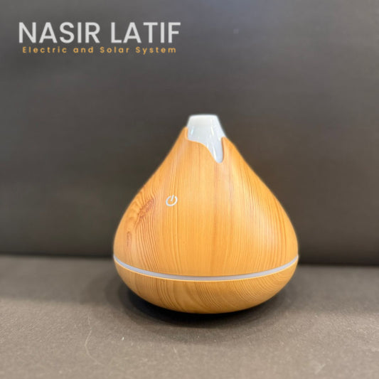 Small Snow Mountain Air Humidifier & Diffuser With Iight Wood Color {JSQ04}