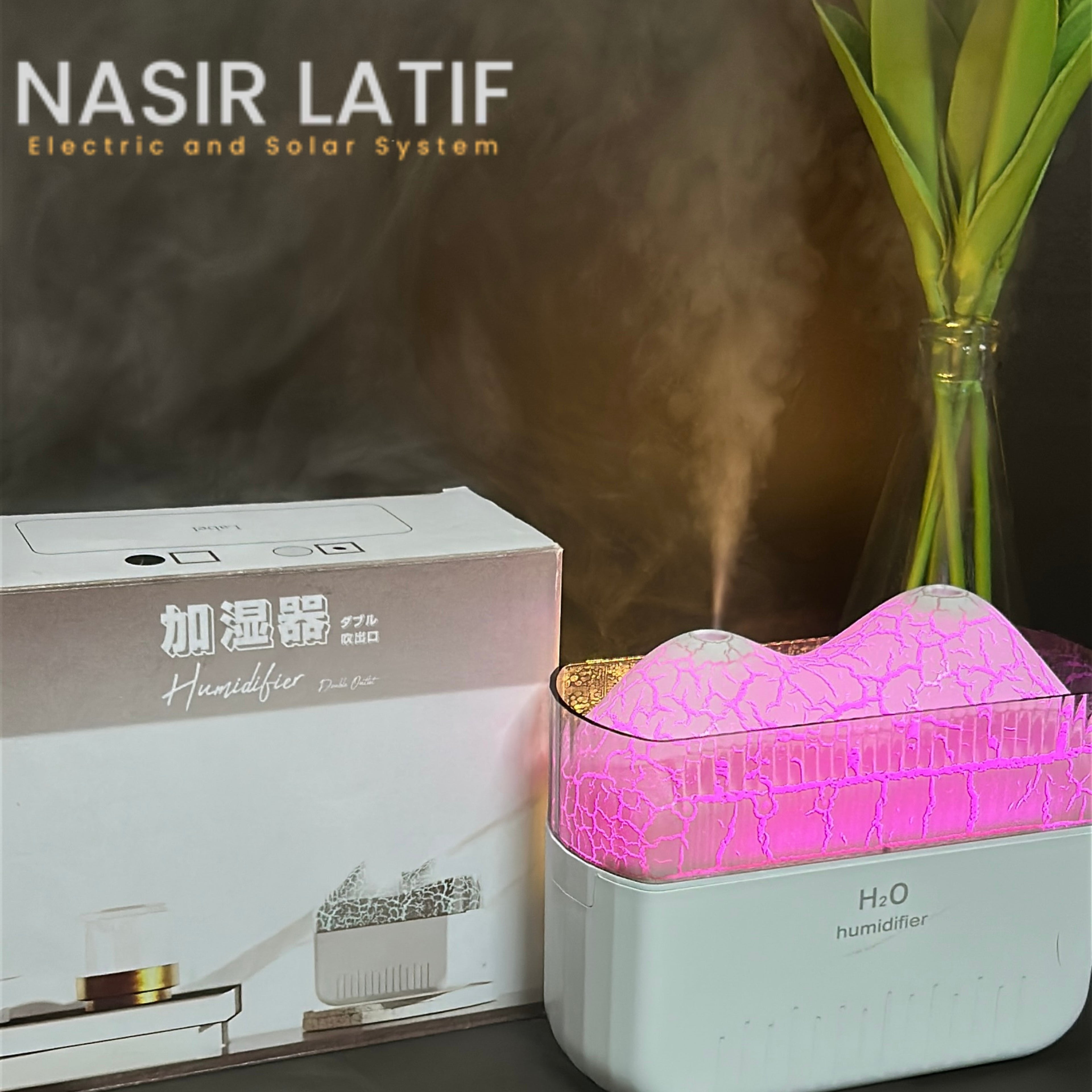 Best Mini Mountain-Shape Air Humidifier & Diffuser {JS-1}