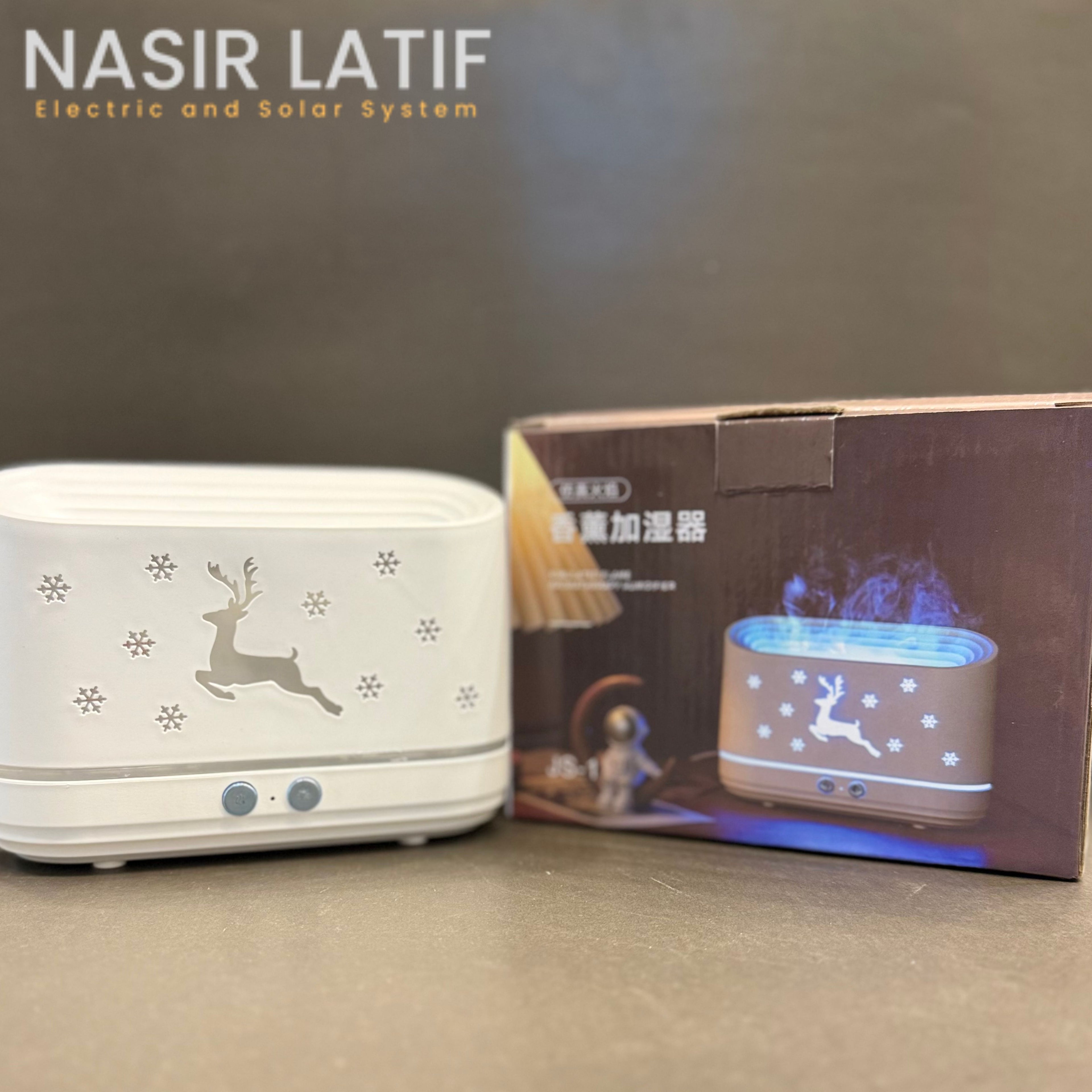 Best Simulated Flame Air Humidifier & Diffuser {JS-1}