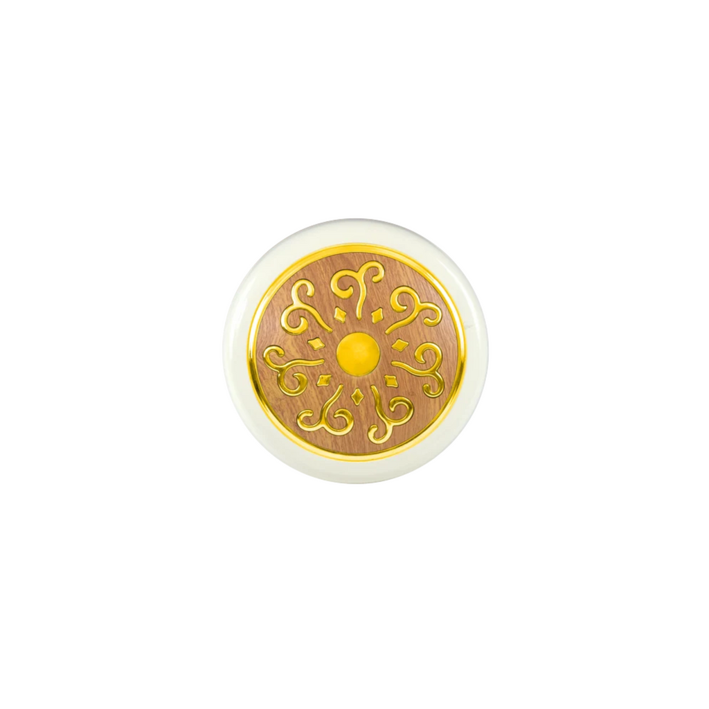 Super Pearl Fancy Model AC/DC Ceiling — Cream Light Wood